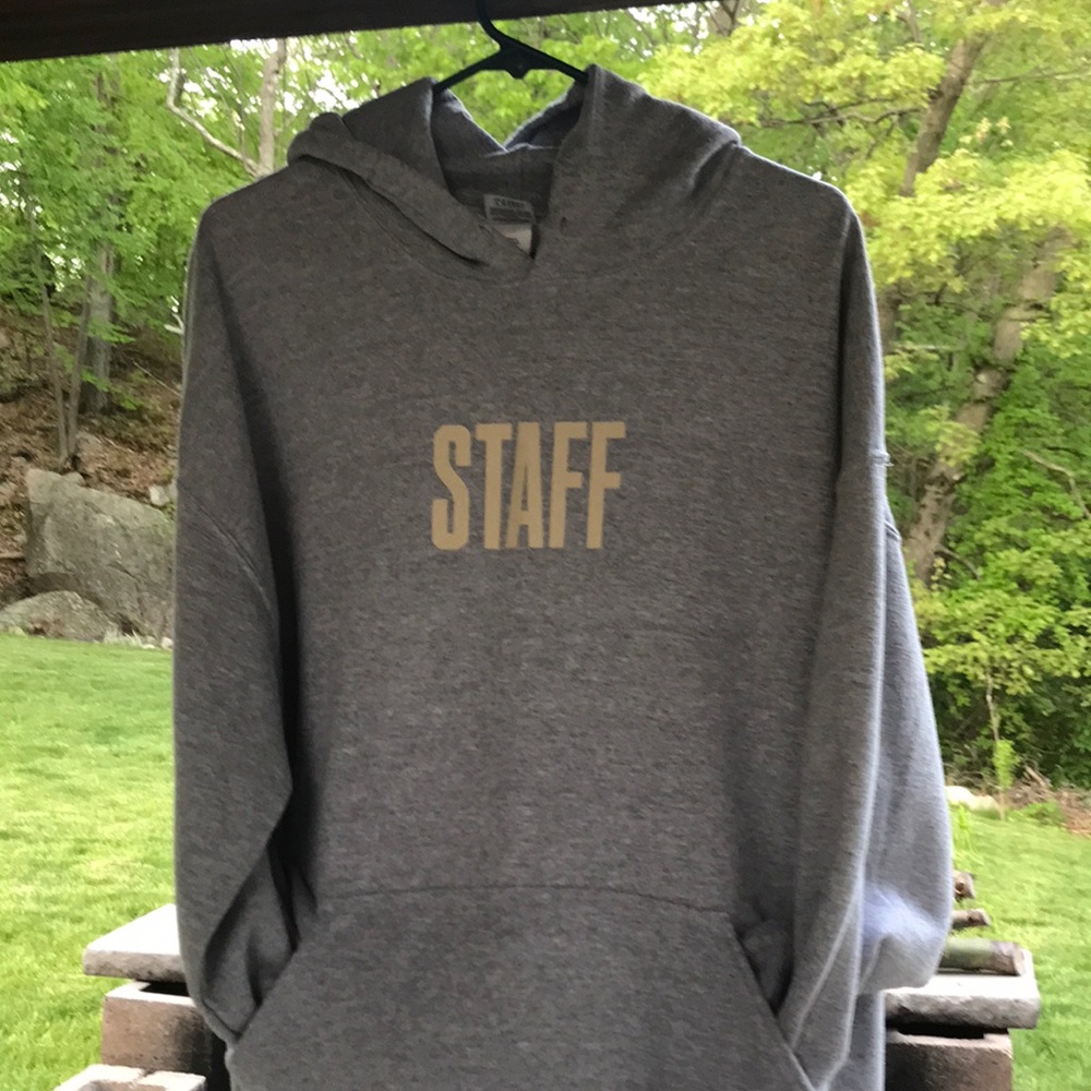 Bieber Purpose Tour Merch Staff Hoodie FOG